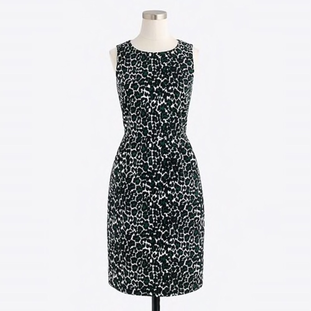 Leopard print dress.